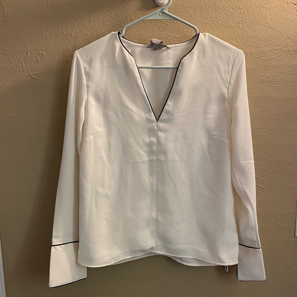 H&M white blouse